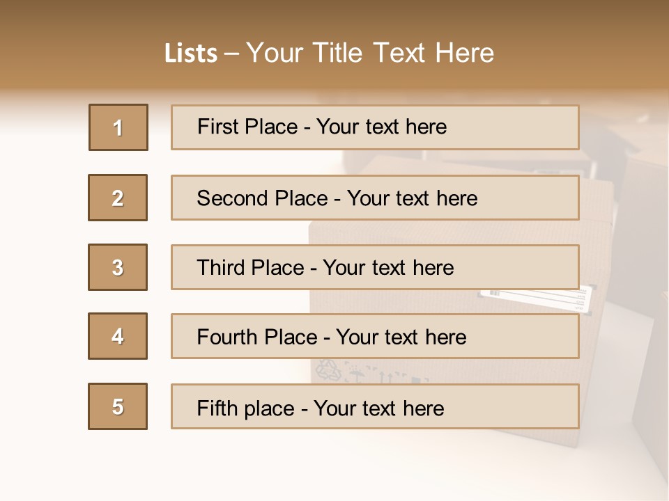 Transfer Shipping Industry PowerPoint Template