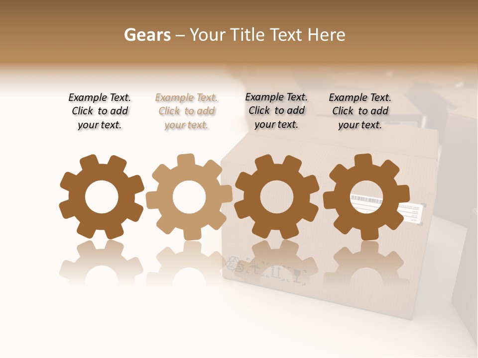 Transfer Shipping Industry PowerPoint Template