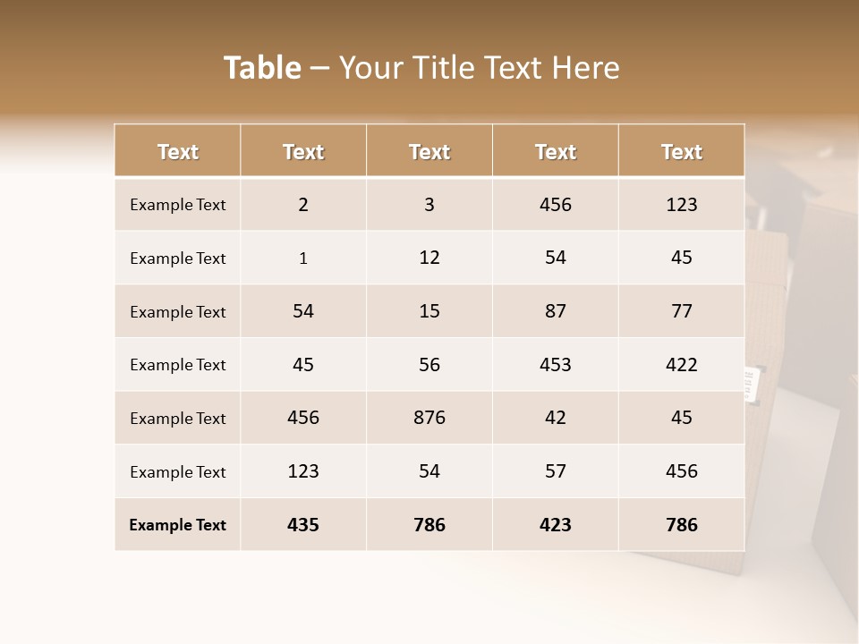 Transfer Shipping Industry PowerPoint Template