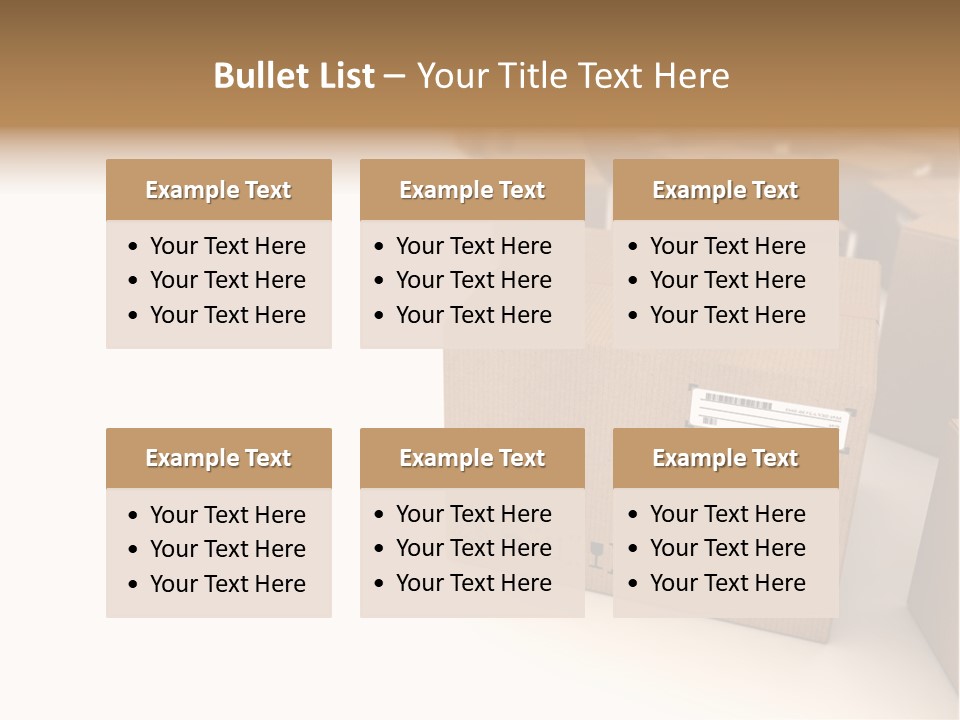 Transfer Shipping Industry PowerPoint Template