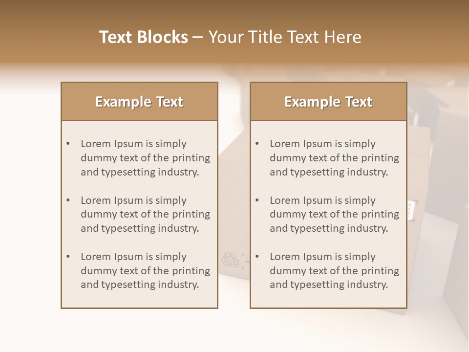 Transfer Shipping Industry PowerPoint Template
