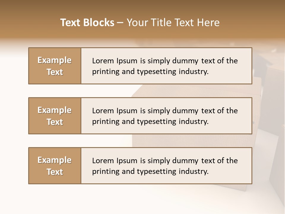 Transfer Shipping Industry PowerPoint Template