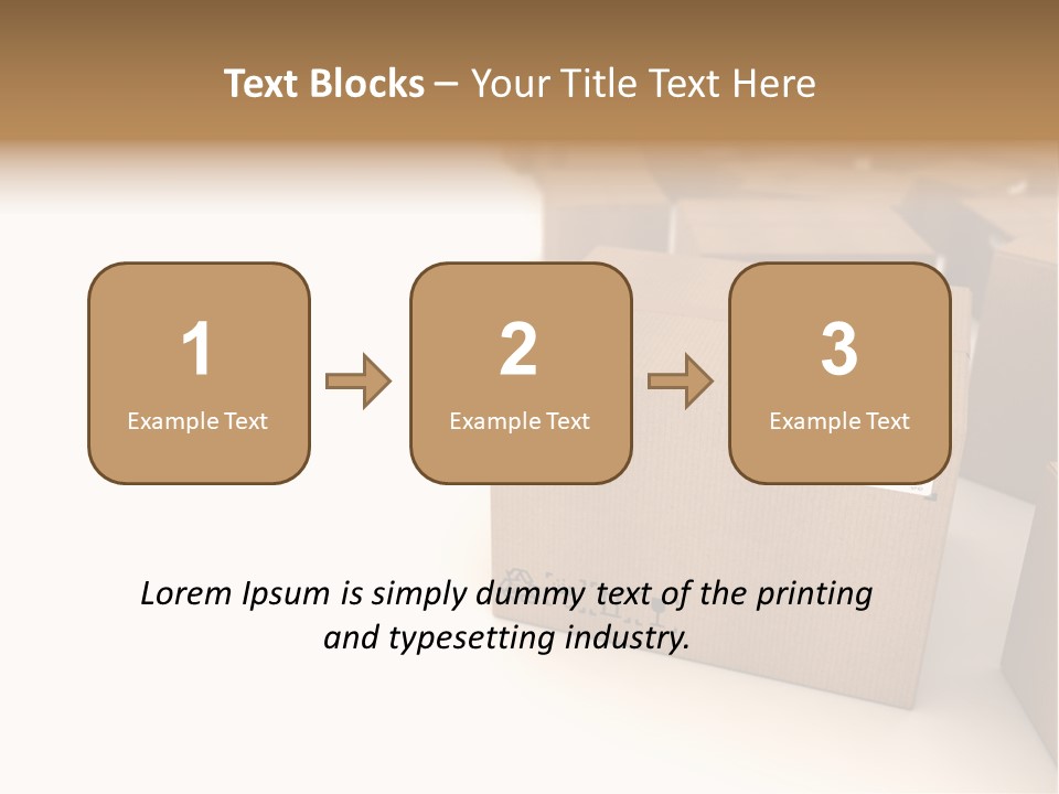 Transfer Shipping Industry PowerPoint Template
