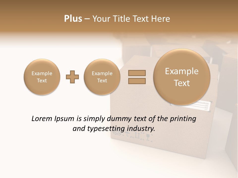 Transfer Shipping Industry PowerPoint Template