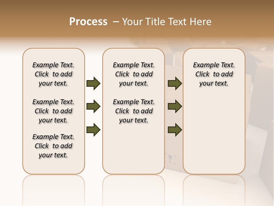 Transfer Shipping Industry PowerPoint Template
