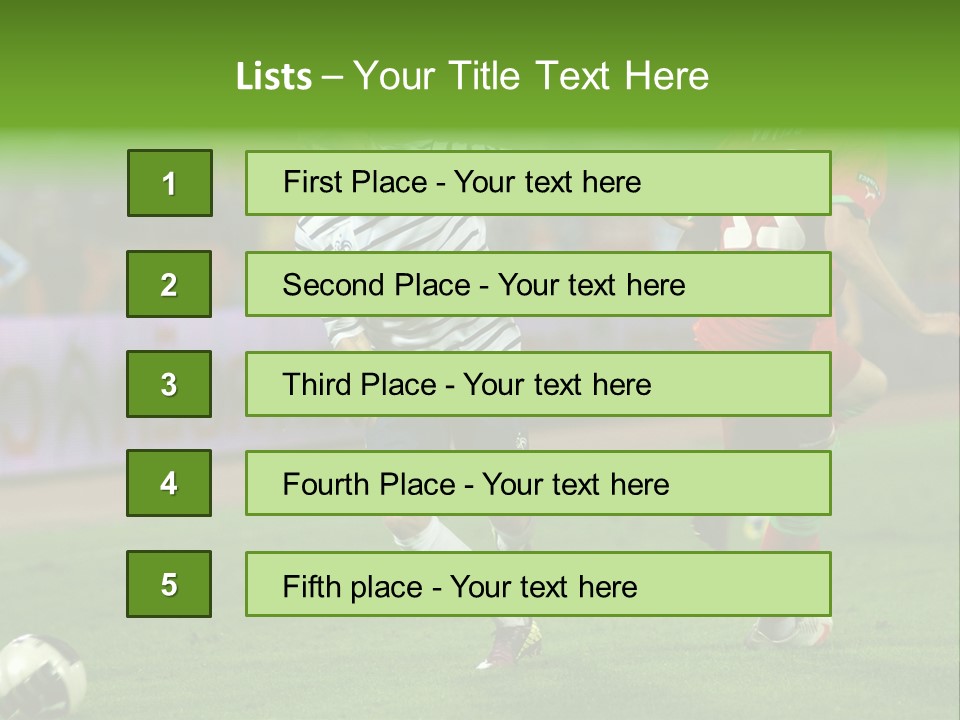 June Minsk Match PowerPoint Template