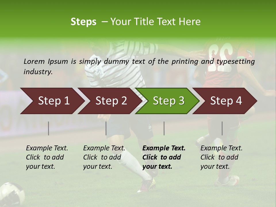 June Minsk Match PowerPoint Template