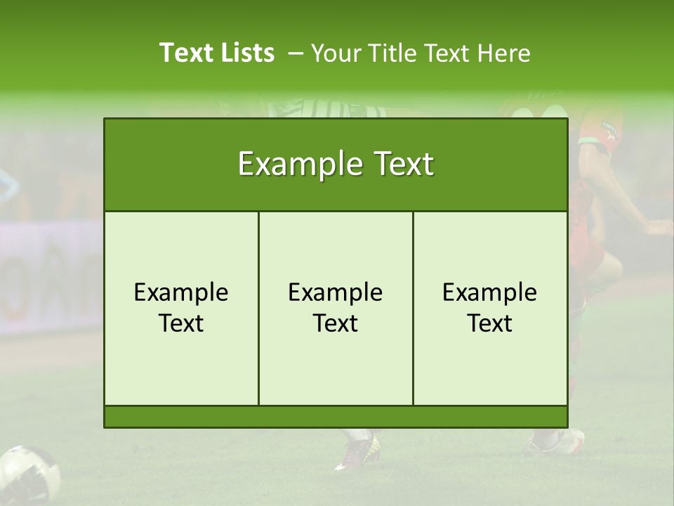 June Minsk Match PowerPoint Template