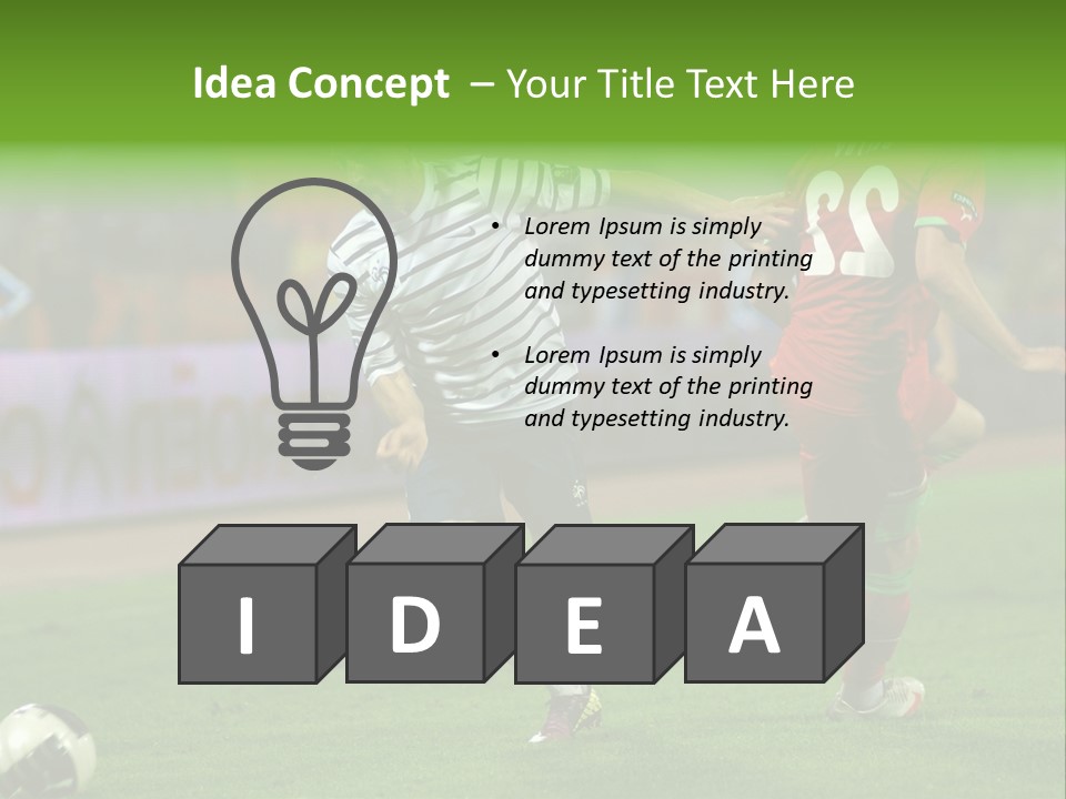 June Minsk Match PowerPoint Template