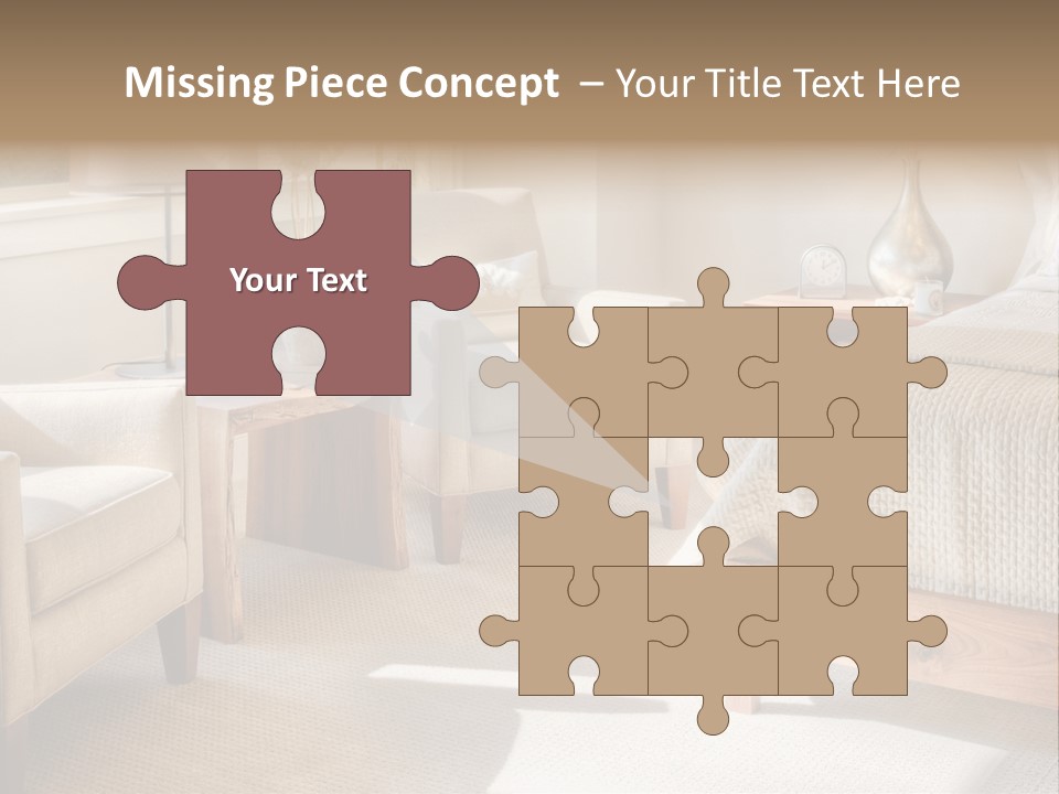 Condominium Interior Construction PowerPoint Template