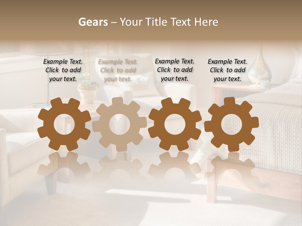 Condominium Interior Construction PowerPoint Template