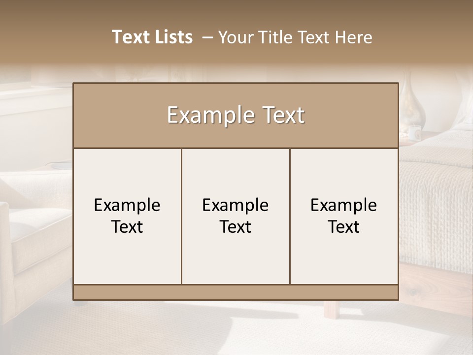 Condominium Interior Construction PowerPoint Template
