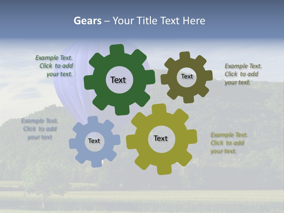 Expedition Bright Wind PowerPoint Template