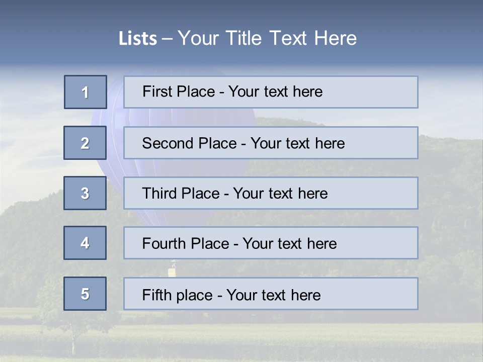 Expedition Bright Wind PowerPoint Template