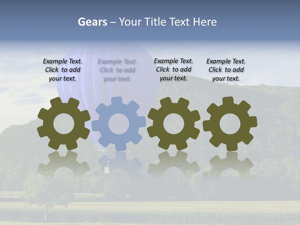 Expedition Bright Wind PowerPoint Template