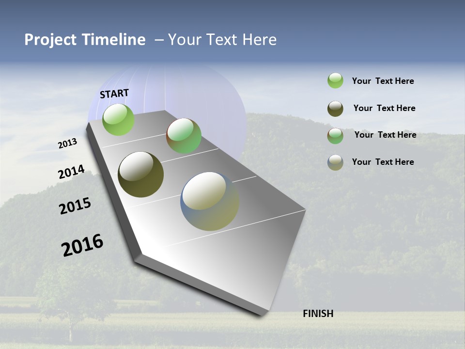 Expedition Bright Wind PowerPoint Template