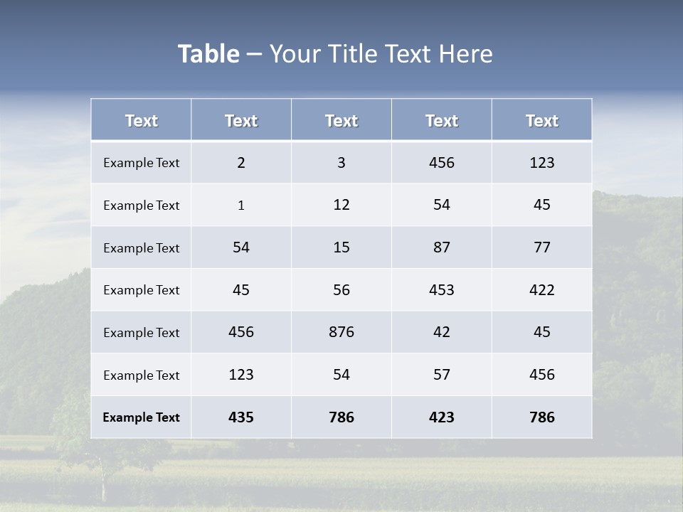 Expedition Bright Wind PowerPoint Template