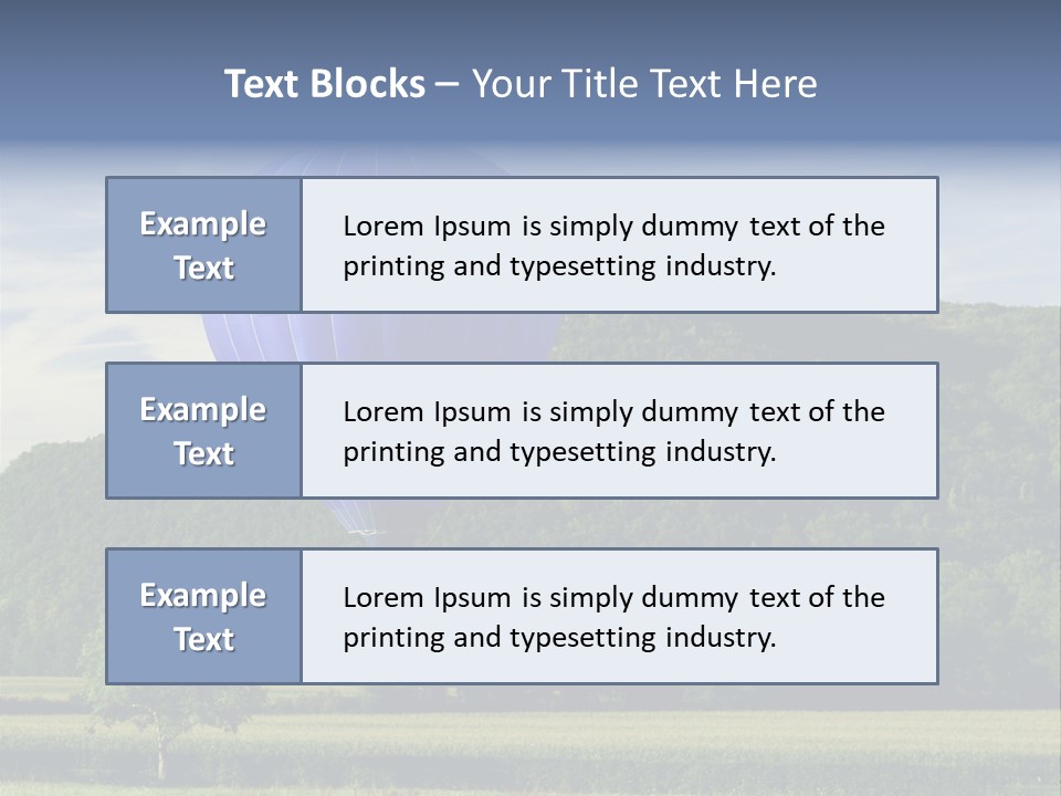 Expedition Bright Wind PowerPoint Template