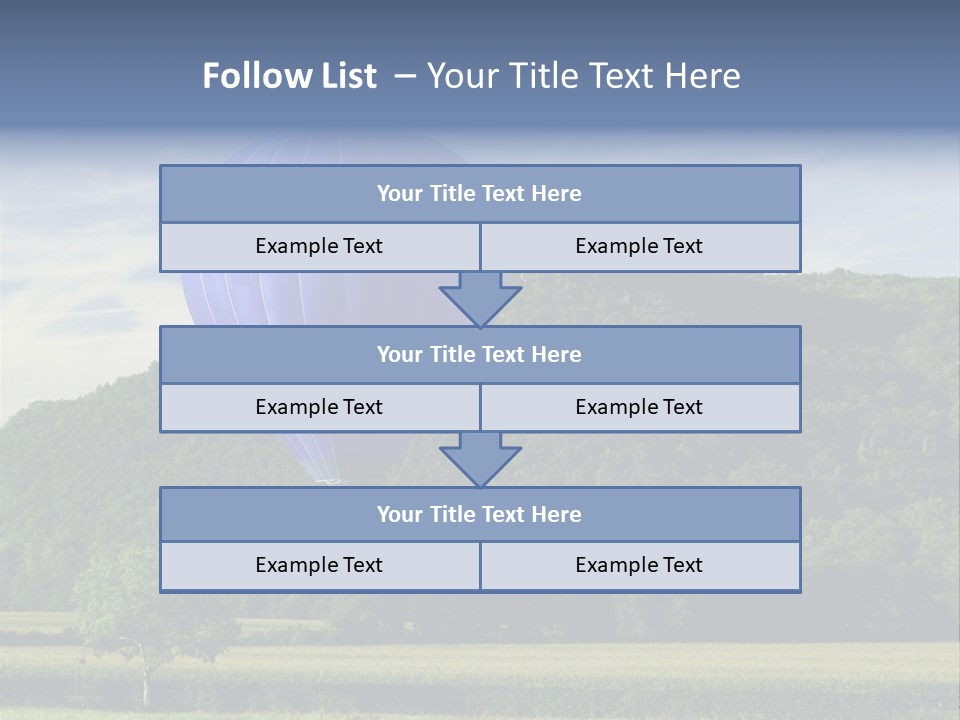 Expedition Bright Wind PowerPoint Template
