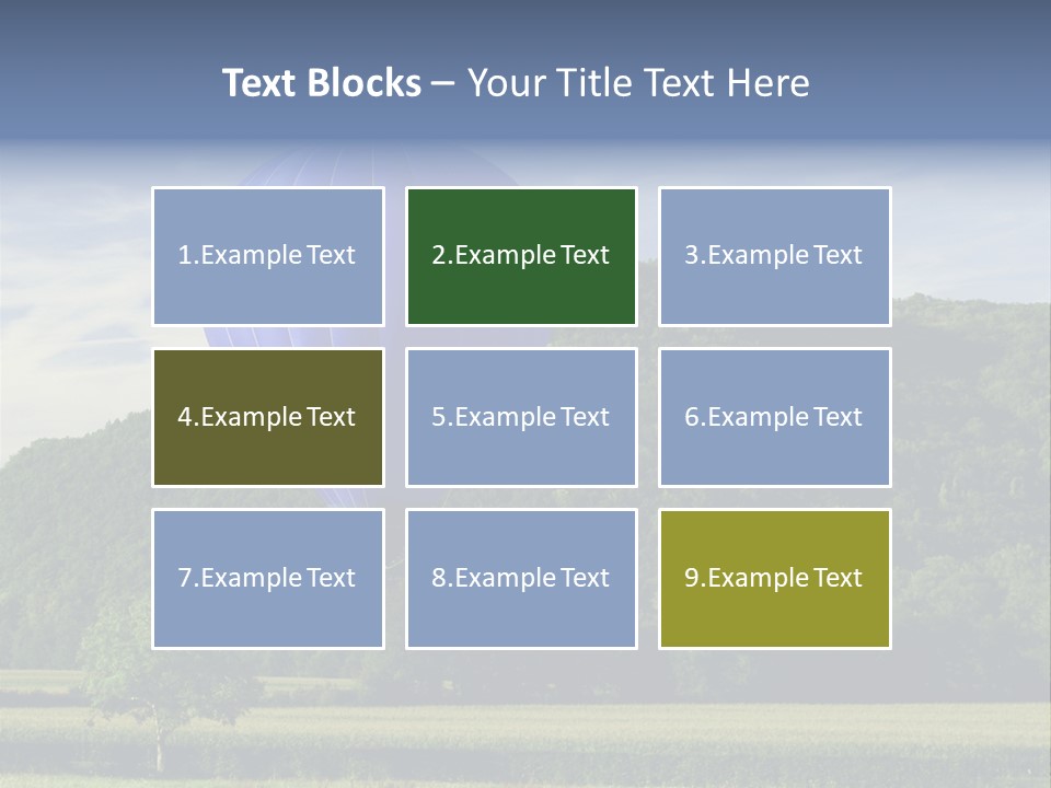 Expedition Bright Wind PowerPoint Template