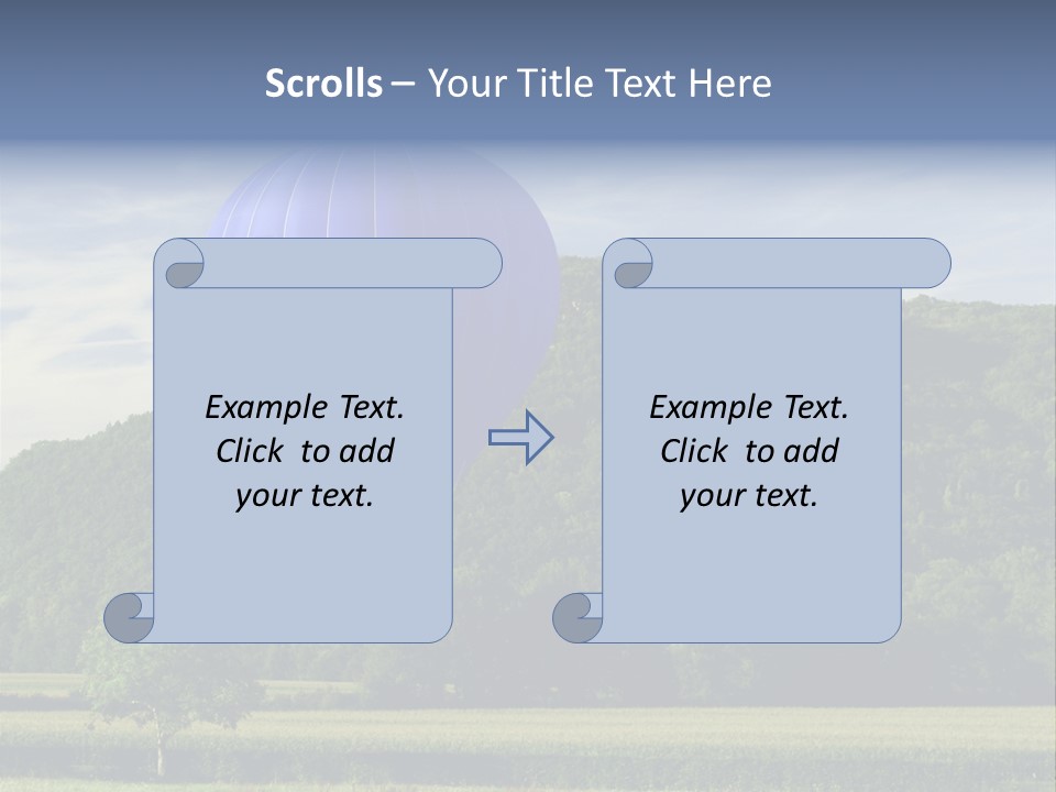 Expedition Bright Wind PowerPoint Template