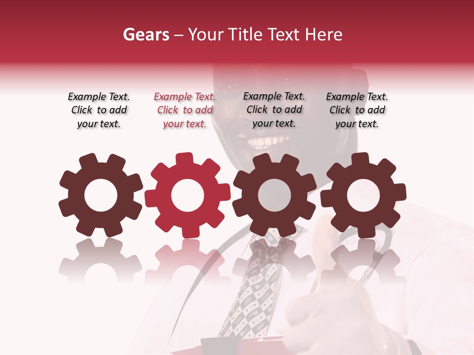 Physician Eyes Medicine PowerPoint Template