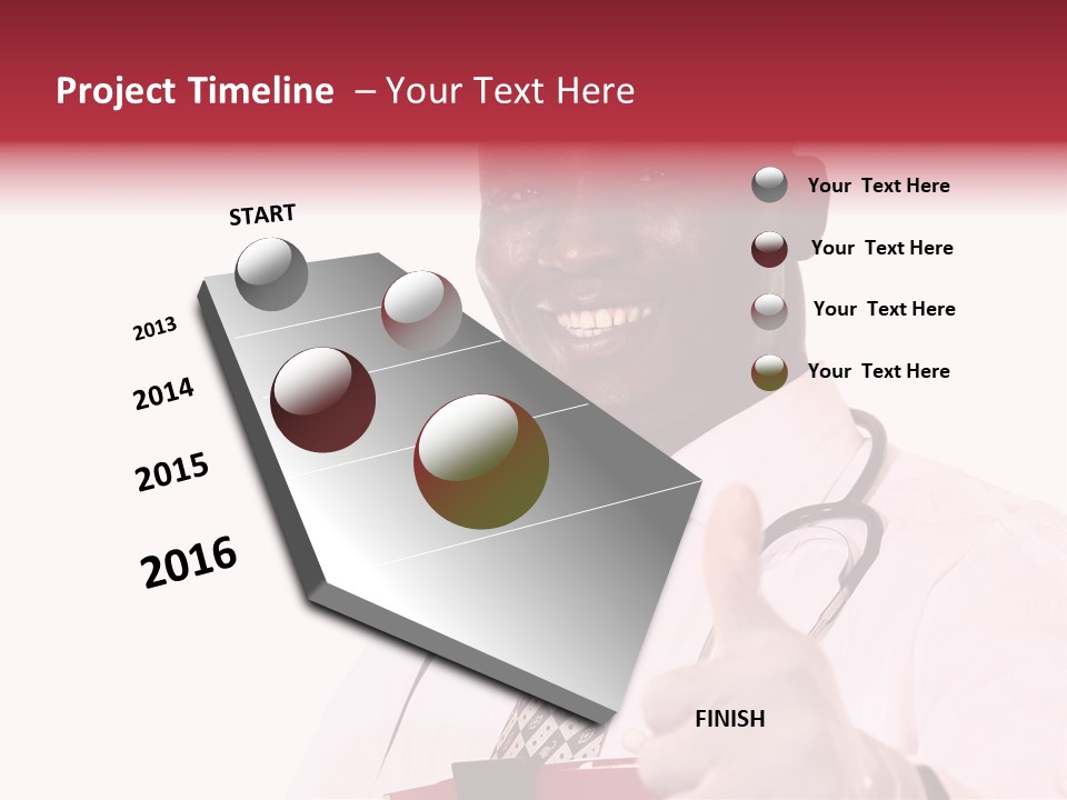 Physician Eyes Medicine PowerPoint Template