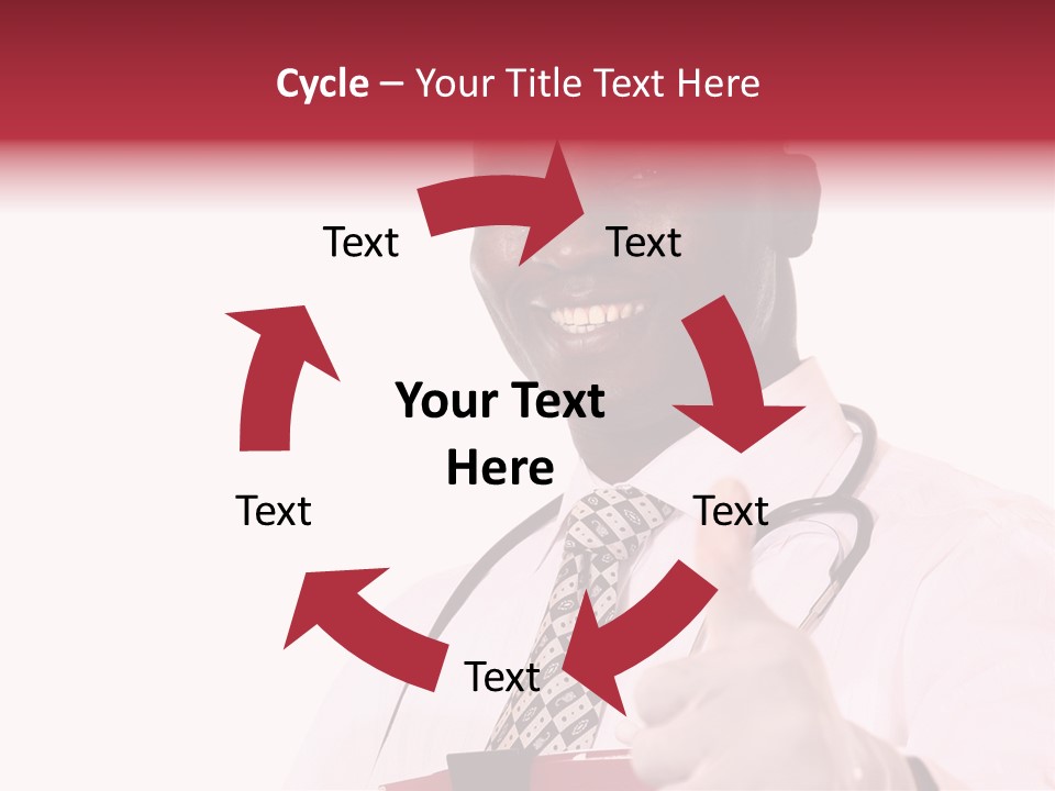 Physician Eyes Medicine PowerPoint Template