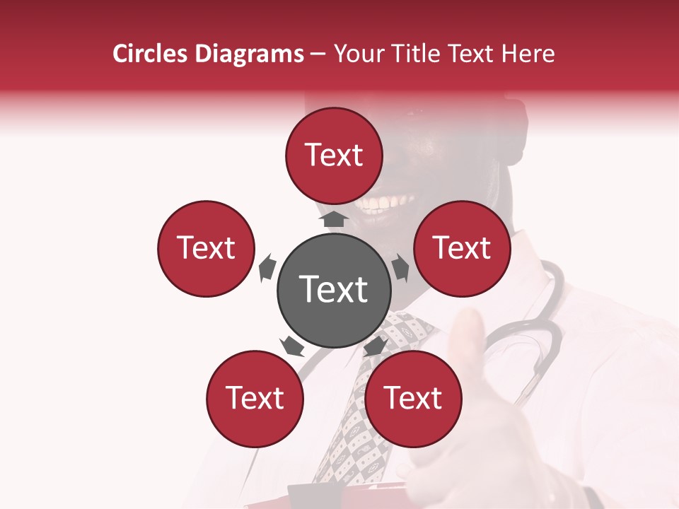 Physician Eyes Medicine PowerPoint Template