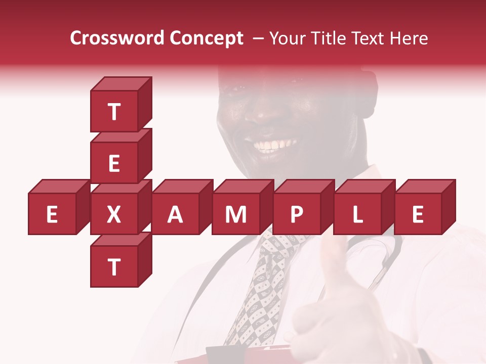 Physician Eyes Medicine PowerPoint Template