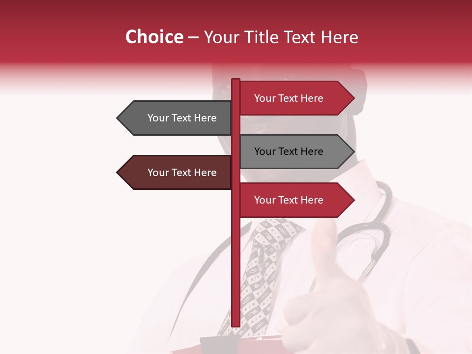Physician Eyes Medicine PowerPoint Template