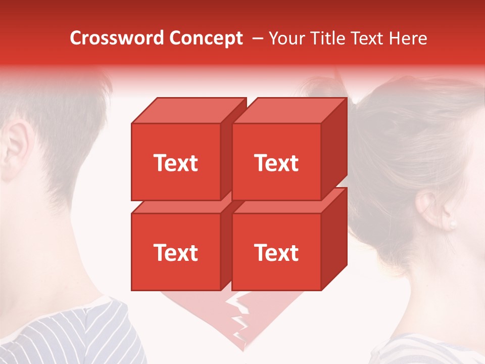 Dispute Break Breakup PowerPoint Template