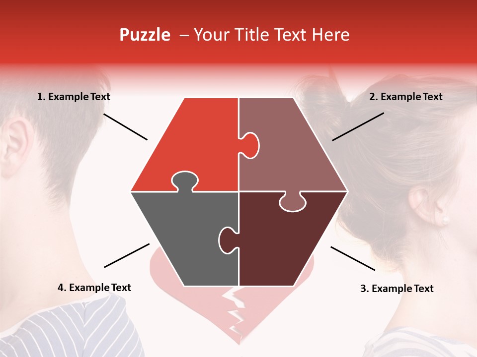 Dispute Break Breakup PowerPoint Template