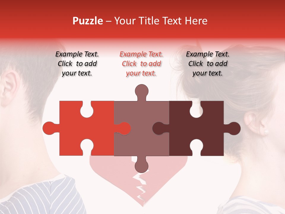 Dispute Break Breakup PowerPoint Template