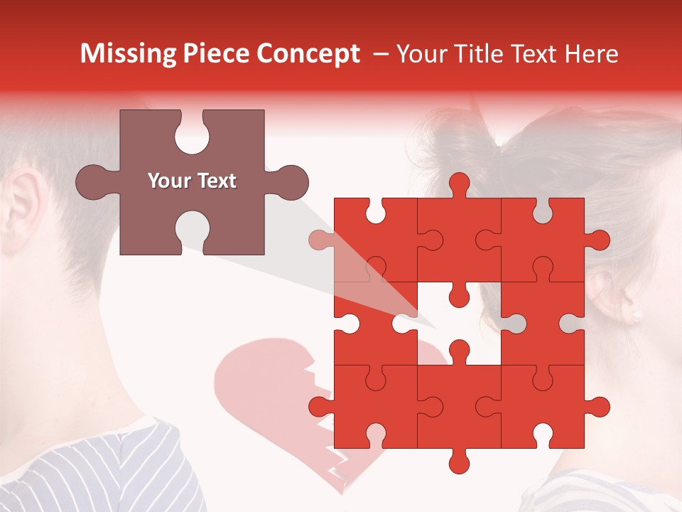 Dispute Break Breakup PowerPoint Template