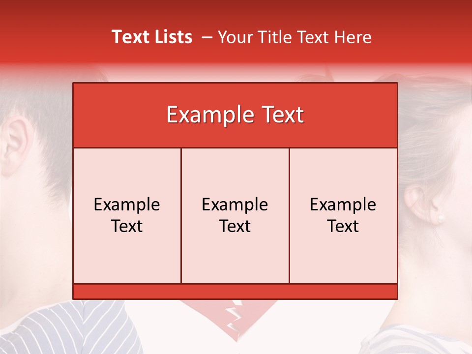 Dispute Break Breakup PowerPoint Template
