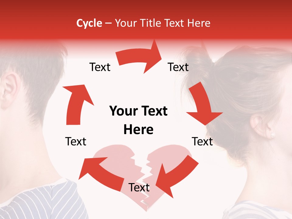 Dispute Break Breakup PowerPoint Template