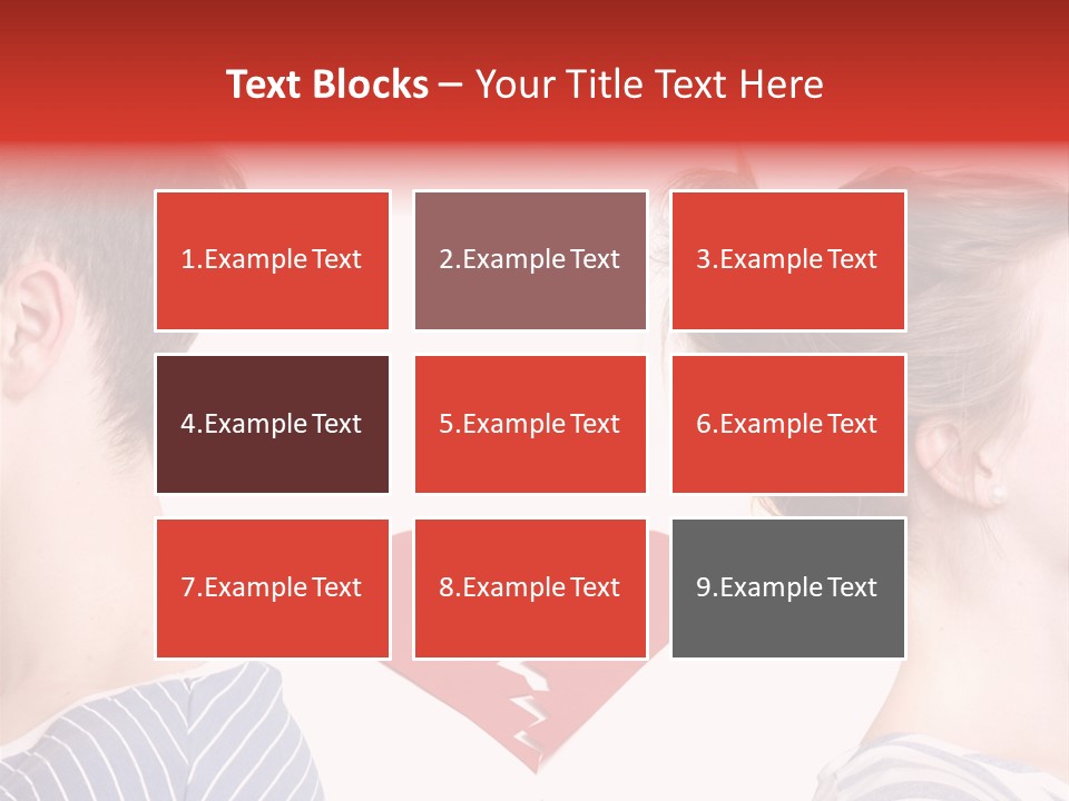 Dispute Break Breakup PowerPoint Template