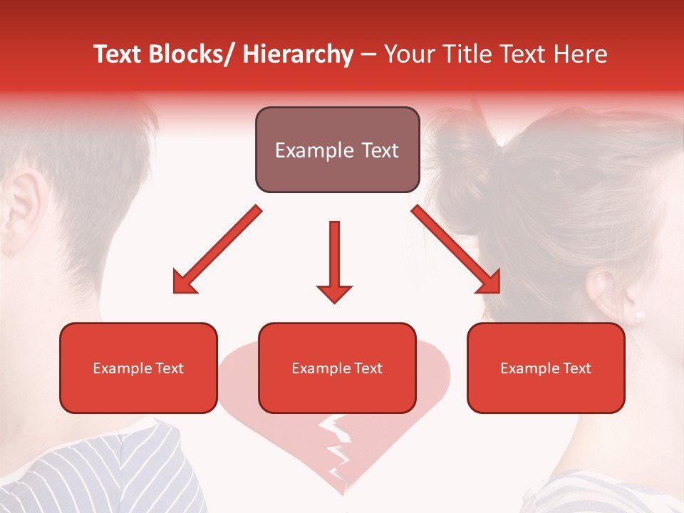 Dispute Break Breakup PowerPoint Template