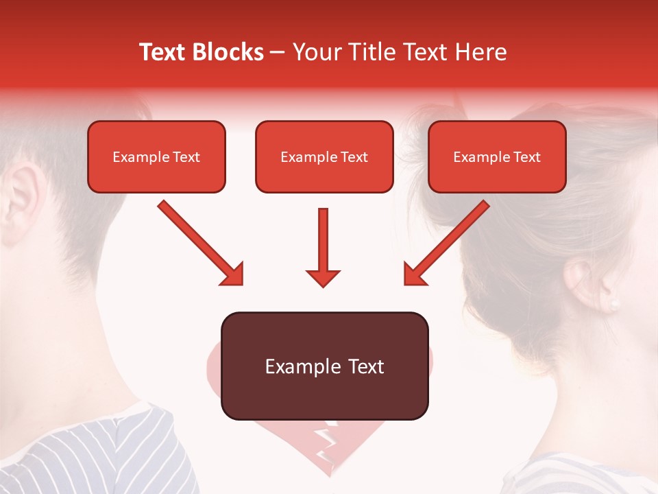 Dispute Break Breakup PowerPoint Template