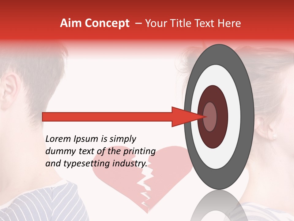 Dispute Break Breakup PowerPoint Template