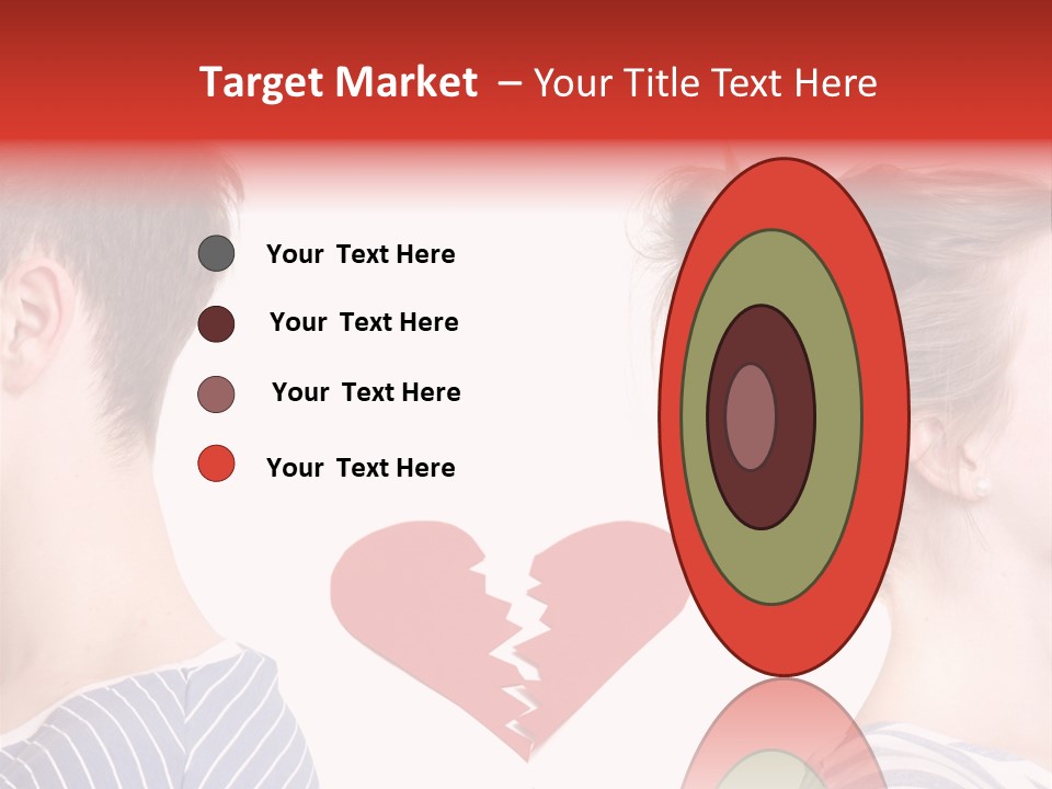 Dispute Break Breakup PowerPoint Template