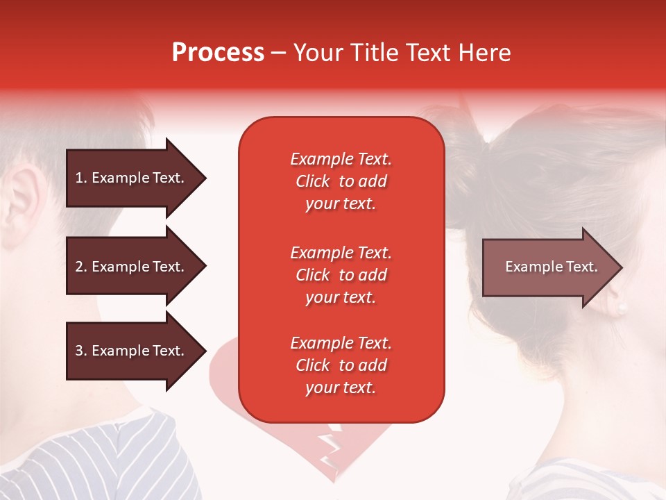 Dispute Break Breakup PowerPoint Template