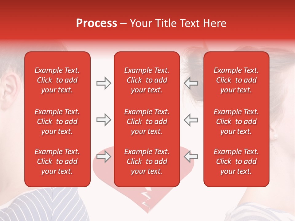 Dispute Break Breakup PowerPoint Template