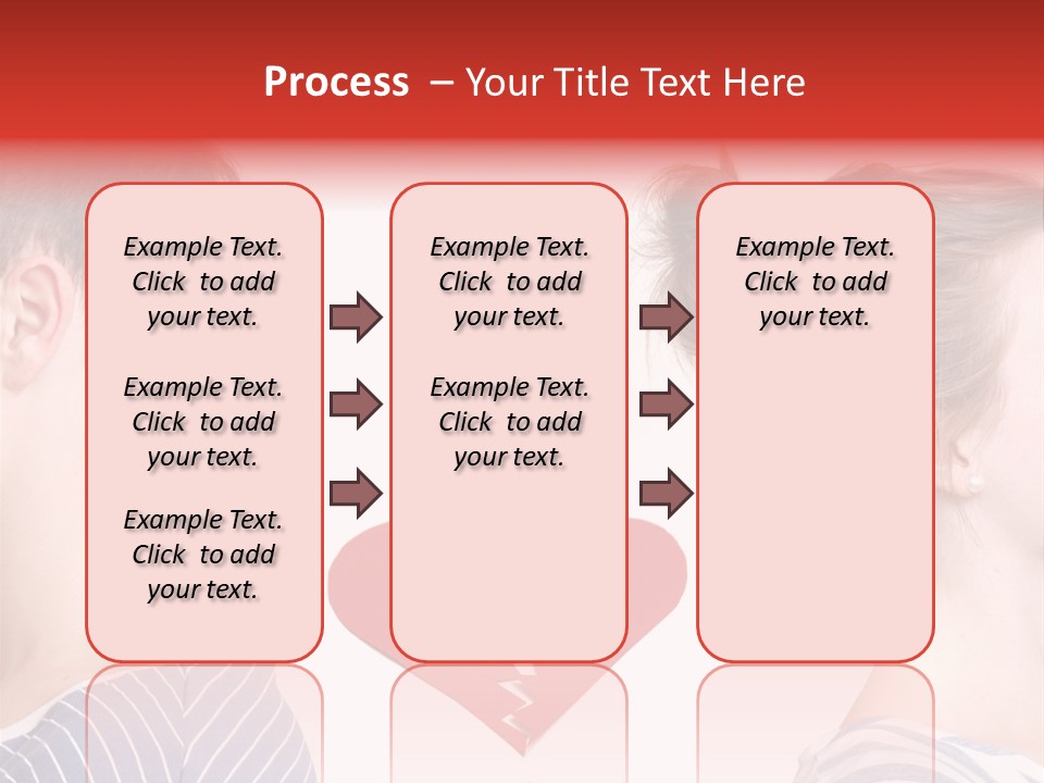 Dispute Break Breakup PowerPoint Template