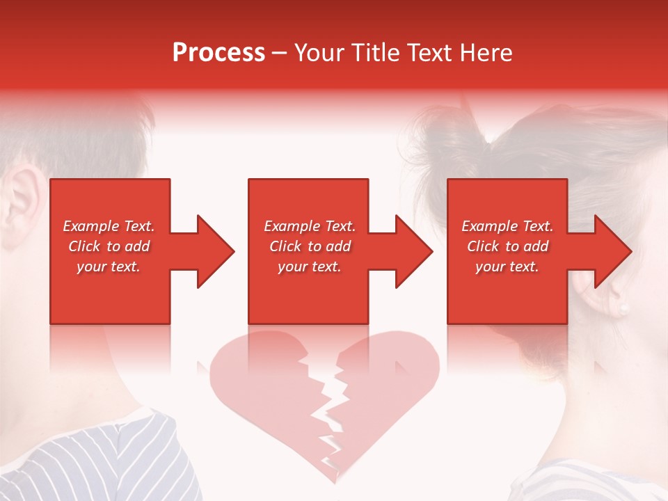 Dispute Break Breakup PowerPoint Template