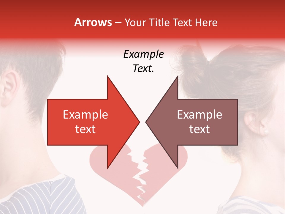 Dispute Break Breakup PowerPoint Template