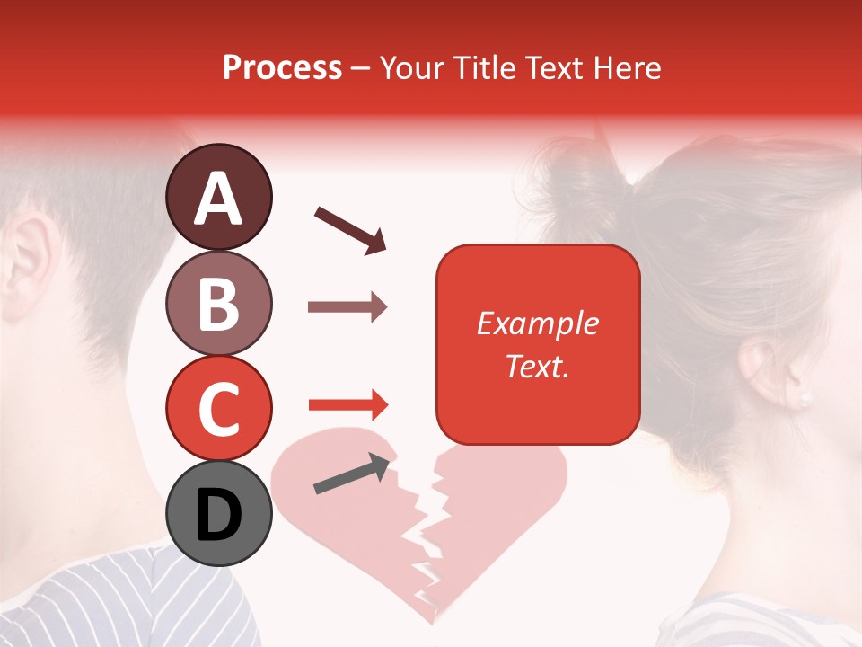 Dispute Break Breakup PowerPoint Template