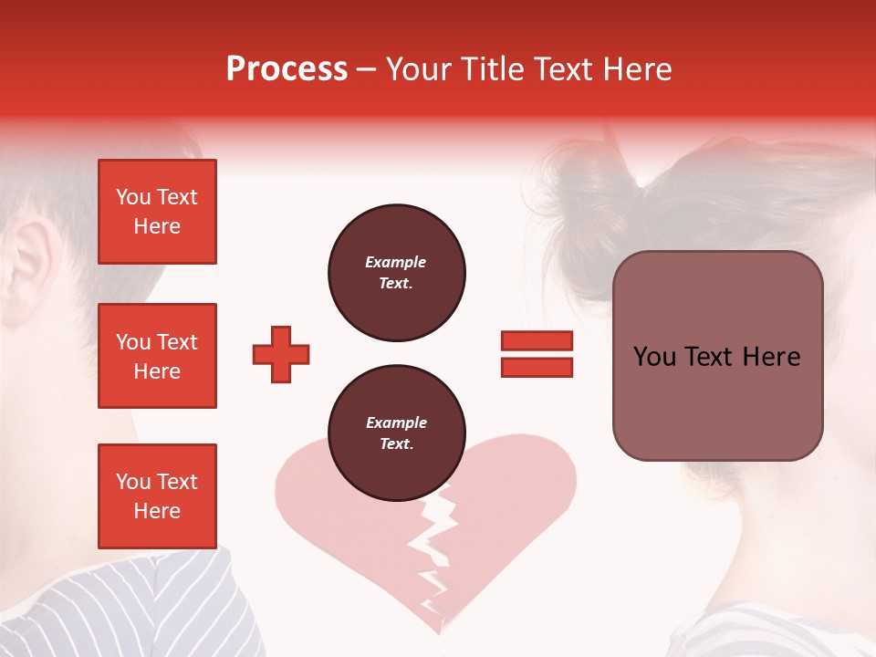 Dispute Break Breakup PowerPoint Template