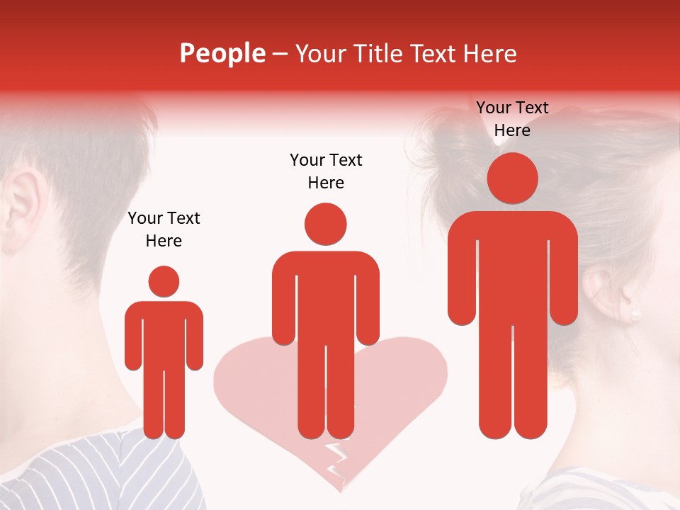 Dispute Break Breakup PowerPoint Template